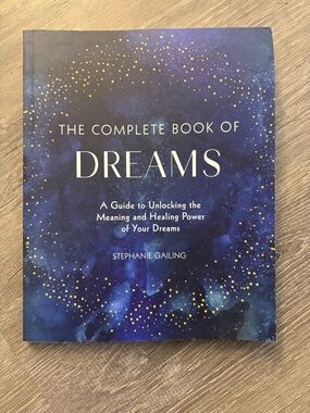 The Complete Book of Dreams by Stephanie Gailing - Blue & Gold Cover